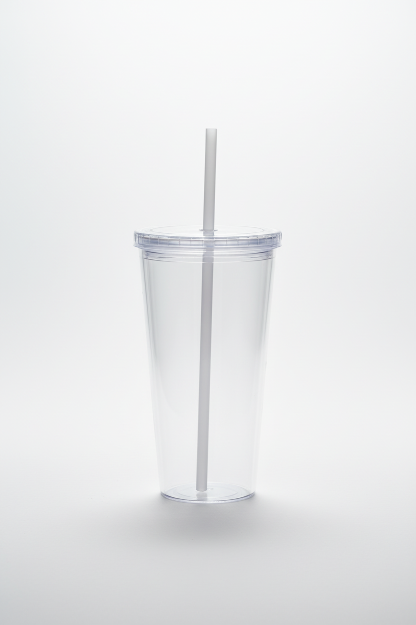 Professional Clear Tumbler Product Photo