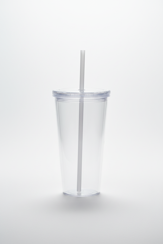 Professional Clear Tumbler Product Photo