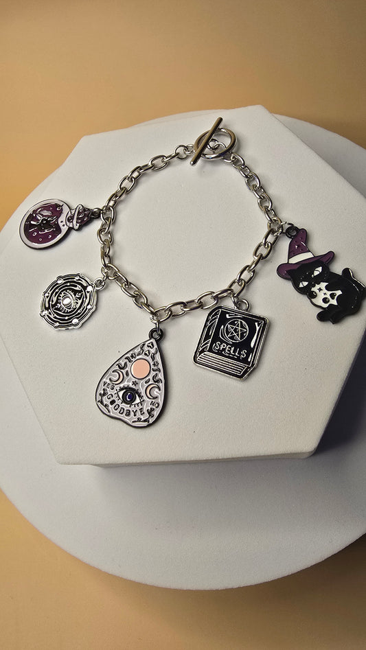 Midnight Charm Bracelet
